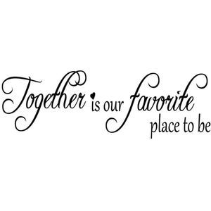 Vinyl Wall Decal “Together”